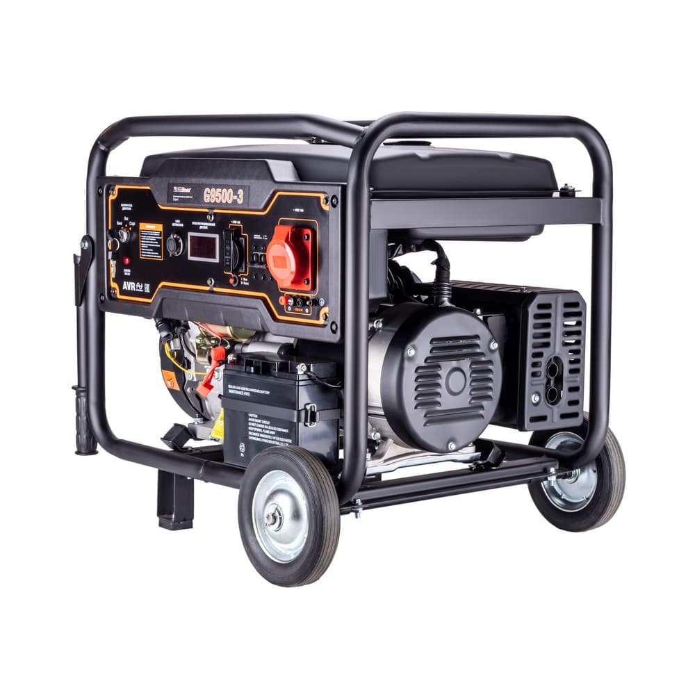 Генератор бензиновый G9500-3 8,0 кВт 220V/380V