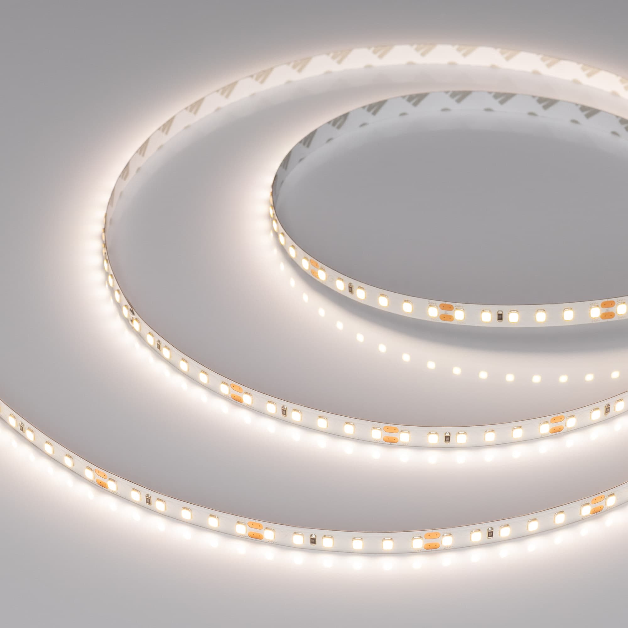 Лента светодиодная 9,6 Вт/м 24В IP20 4000K 120LED/м RT/RTW-A120-8-11mm SMD 2835 50 м