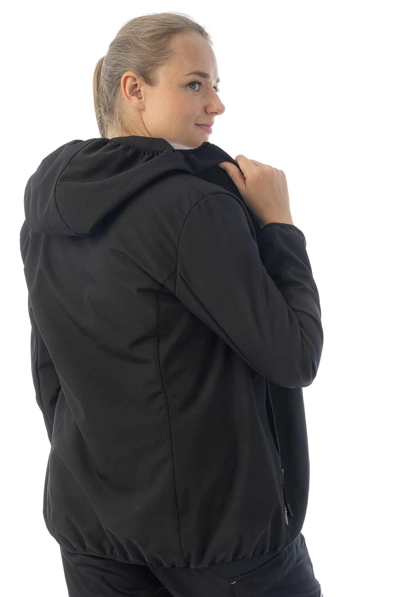 Женская куртка софтшелл Brodeks KS248, черный(M)