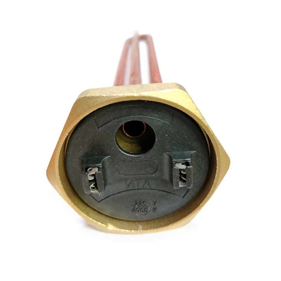 ТЭН RDT 3000W, D42мм, М6, композитная заливка, 220V