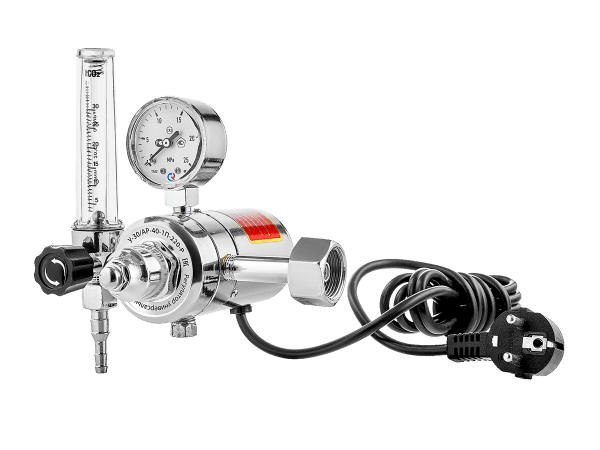 Регулятор расхода газа универсальный  У-30/АР-40-П-220-Р (JTR-198 220V)