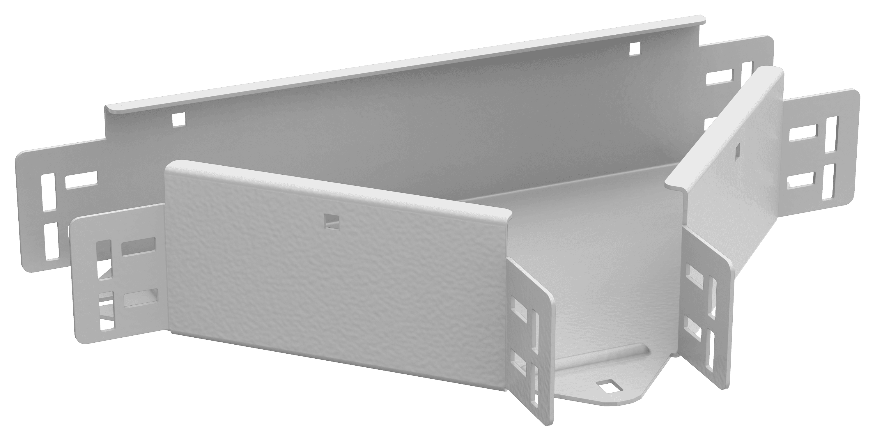 ESCA 7 Разветвитель Т-обр. 80х80-2,0 RAL 9016 IEK