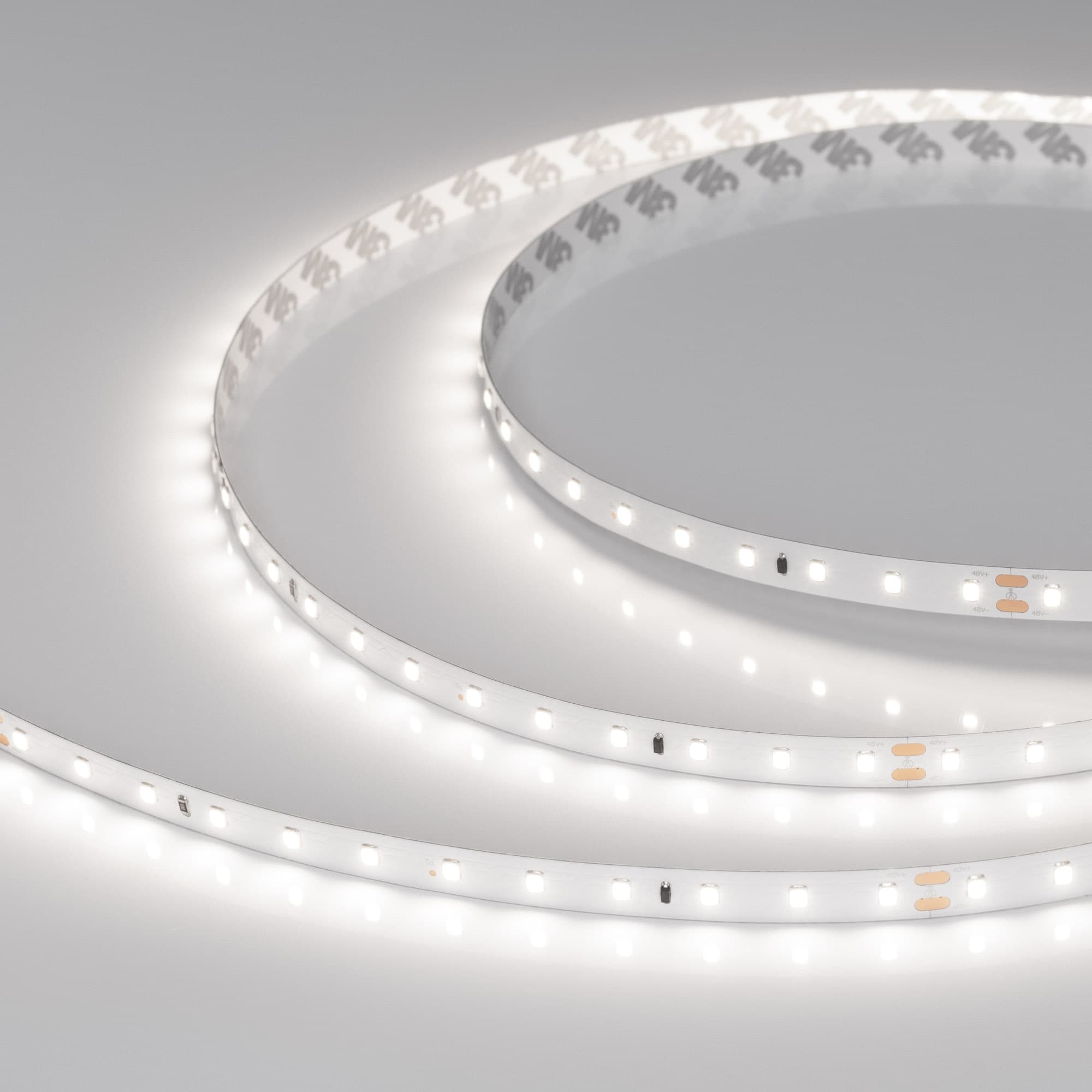 Лента светодиодная 3,8 Вт/м 48В IP20 6000K 72LED/м IC-A72-10mm SMD 2835 60 м