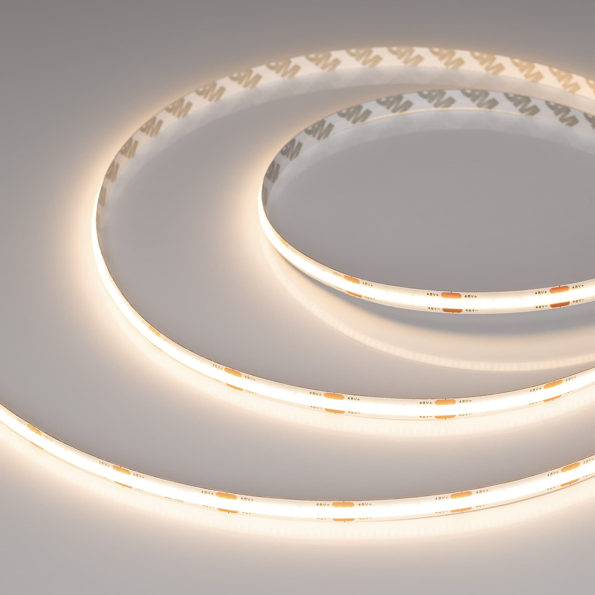 Лента светодиодная 10 Вт/м 48В IP20 3000K 480LED/м COB-X480-8mm CSP 50 м