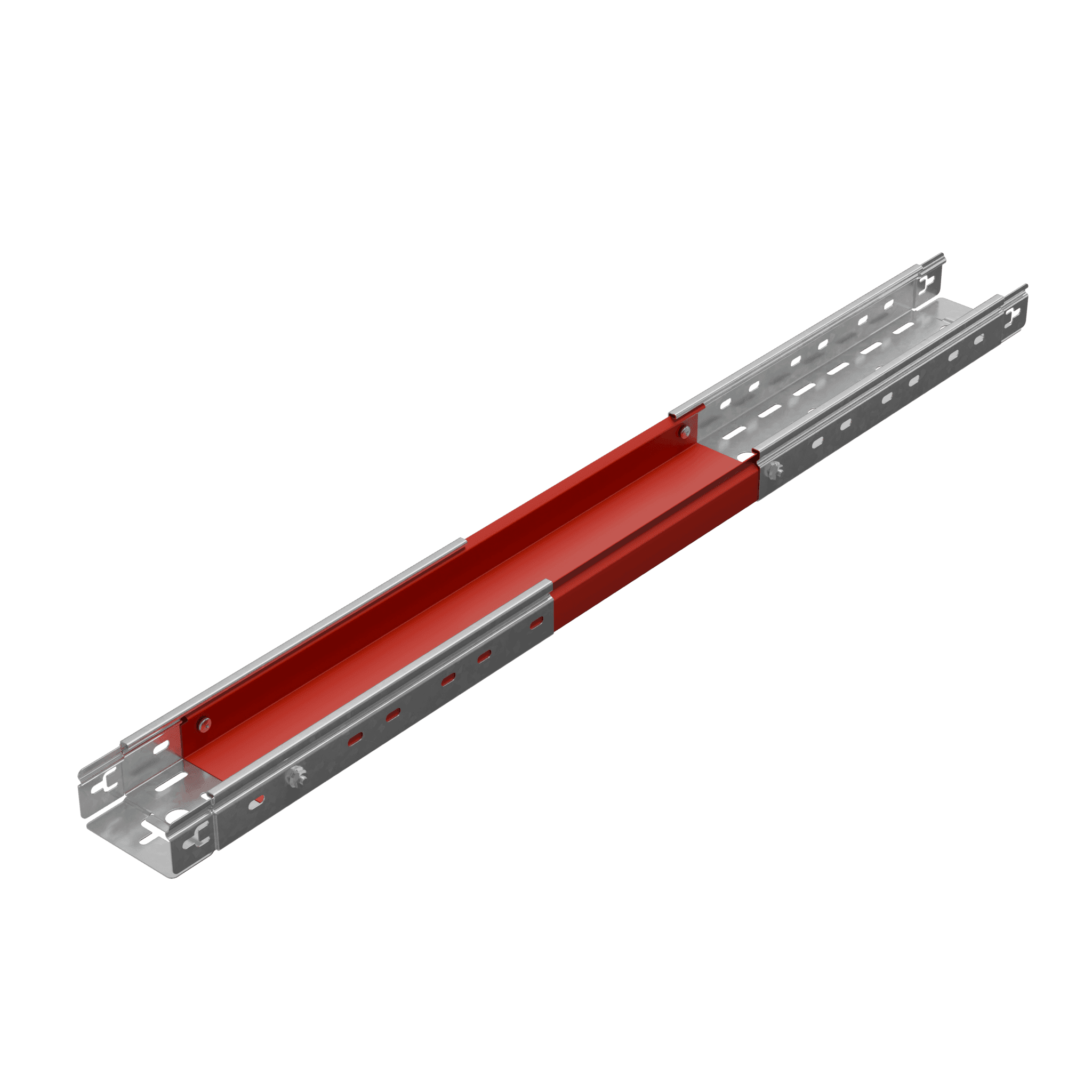 Расширение лотка телескопическое ПЛЮС 50х600 RAL