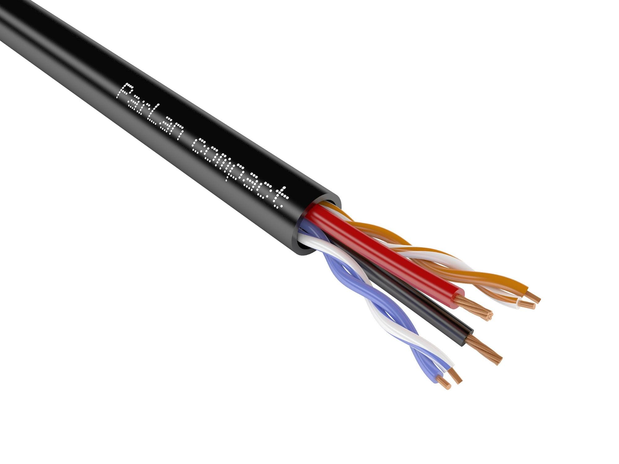 Витая пара ParLan compact U/UTP2 Cat 5e PE 2х0.75