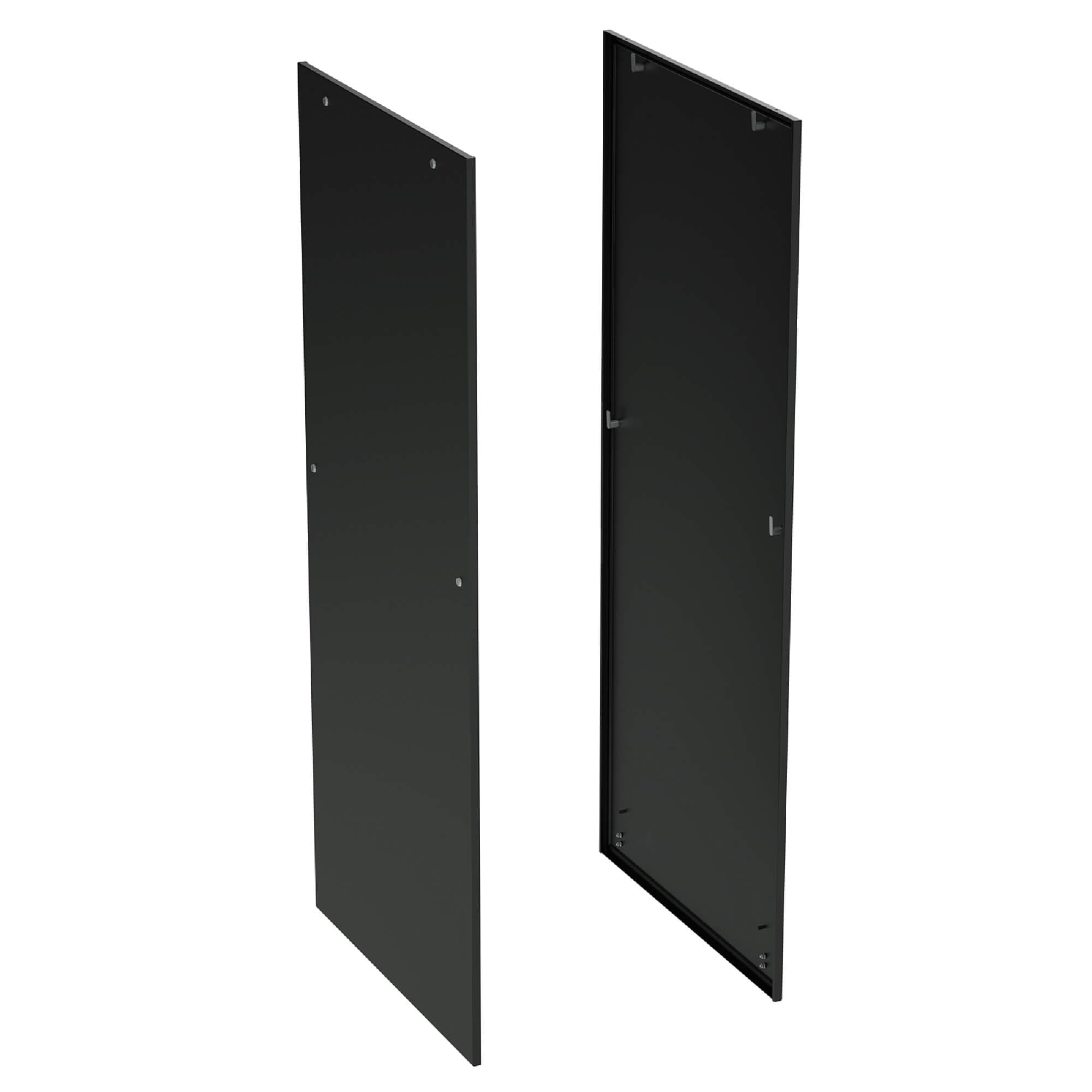Панель боковая односекционная для 19' IT-CQE. 2 шт. 1400х600. RAL9005