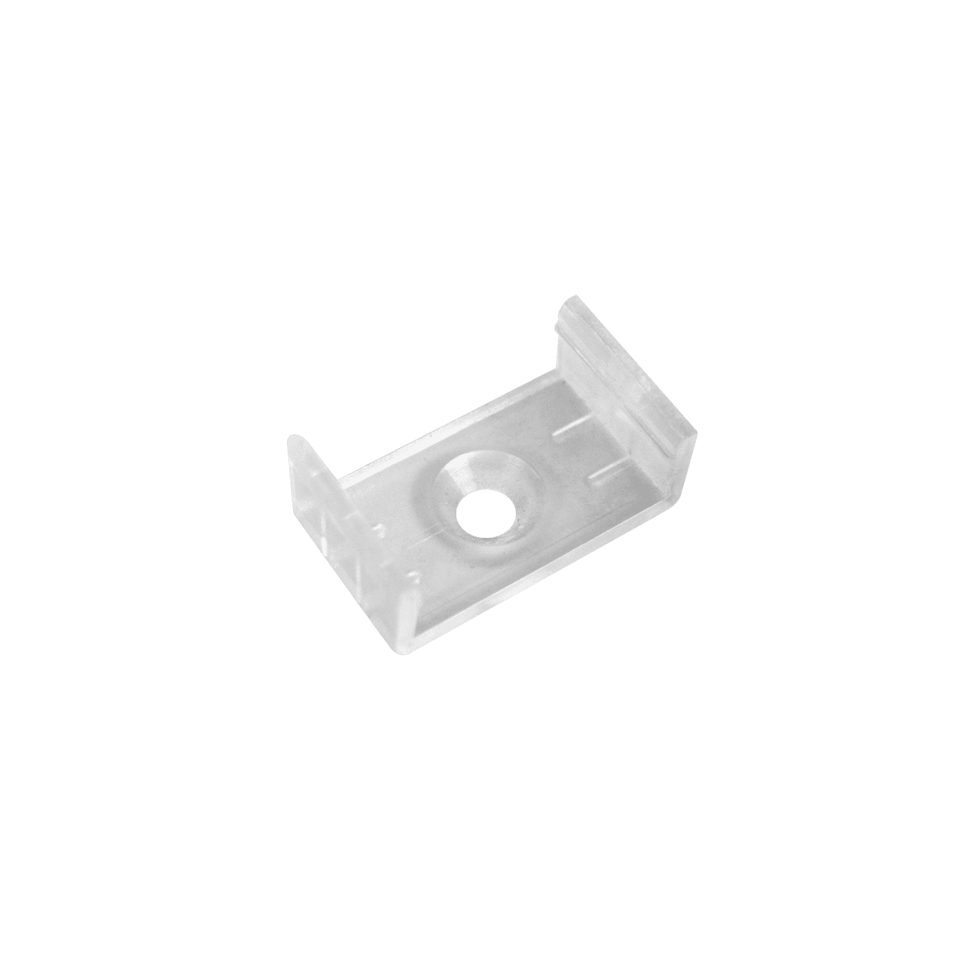 Скоба монтажная для накладного профиля V4-R0-70.0001.KIT-0201 пластиковая 10 шт. в упаковке