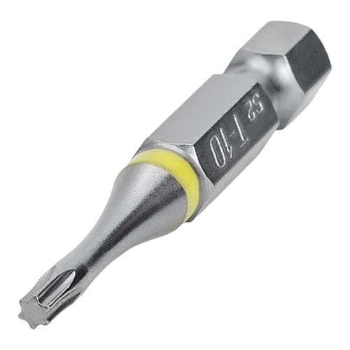 Бита с профилем TORX (торкс - шестилучевая звезда) TX10, длина 50 мм, хвостовик E6,3 мм, торсионная (3 шт)