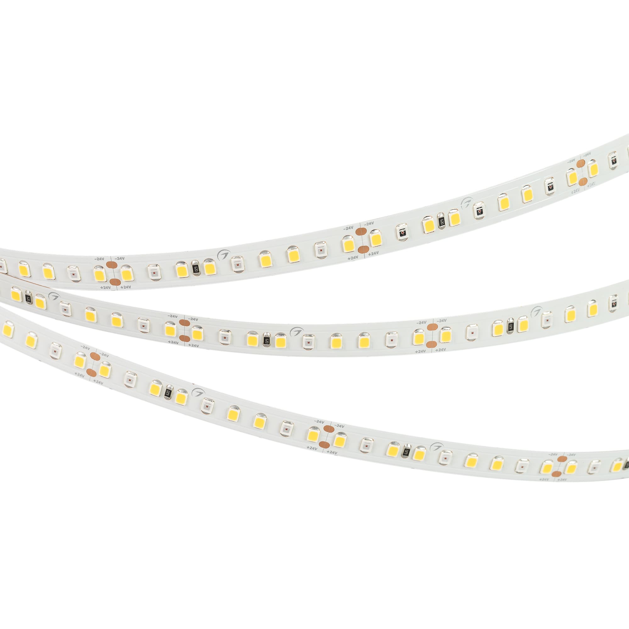 Лента светодиодная 14 Вт/м 24В 3000K Зелёный IP20 144LED/м FITOLUX-A144-10mm SMD 2835 5 м