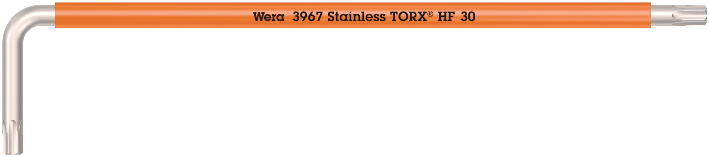 Ключ Г-образный с функцией фиксации крепежа 3967 SXL HF TORX Multicolour удлиненный нержавеющая сталь TX 30X195 мм