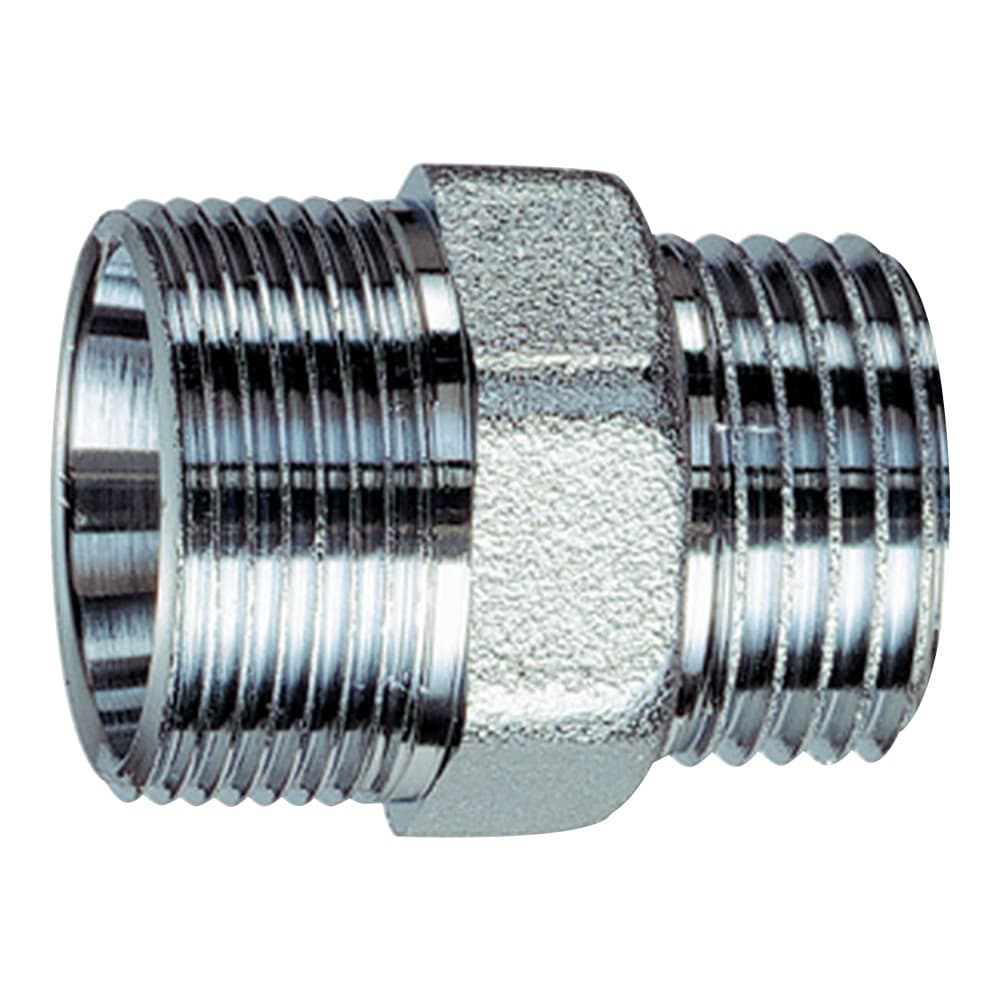 Переходник 1/2'-М24х19, НР-НР, хромированный