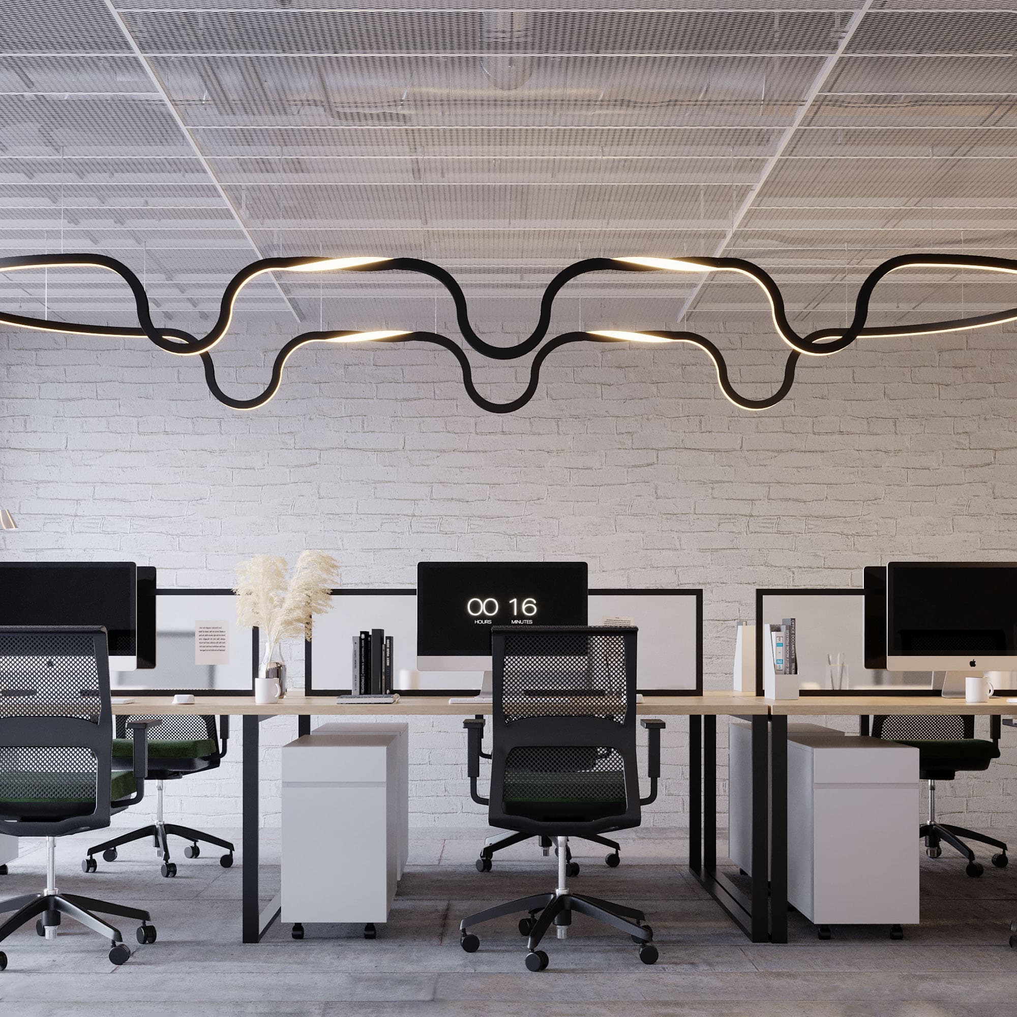 Профиль SL-ARC-5060-LINE-2500 WHITE ( Алюминий)