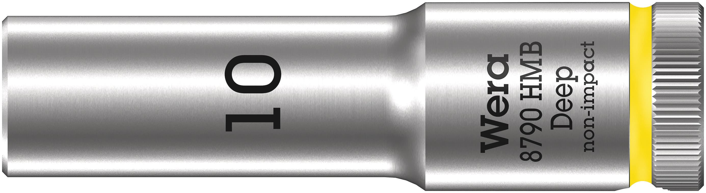 Головка торцевая шестигранная 8790 HMB Deep DR 3/8 глубокая 10X64 мм