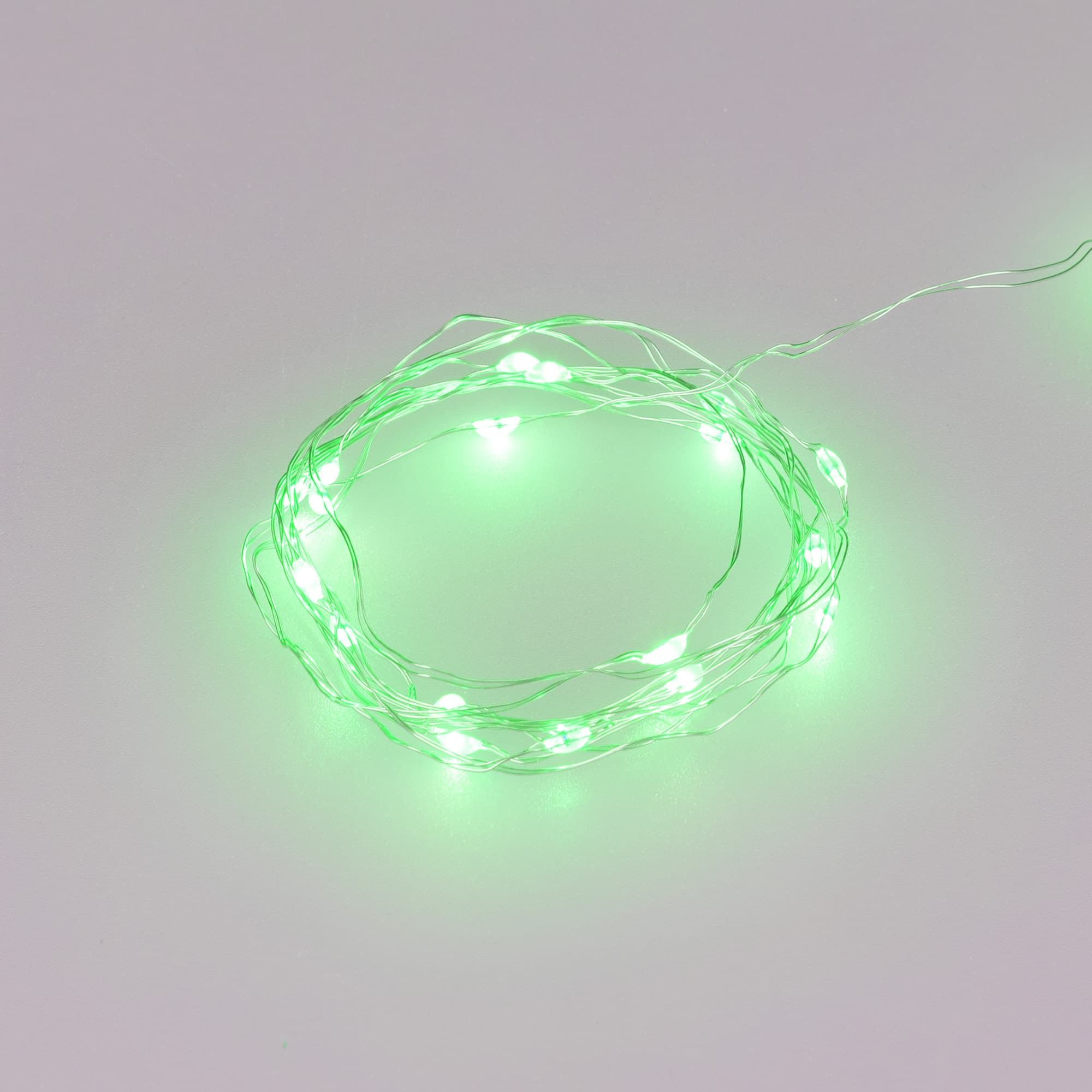 Гирлянда светодиодная ARD-DEW-HOME-2000-CLEAR-20LED-STD Green 3V, Battery Pack Ardecoled, IP20