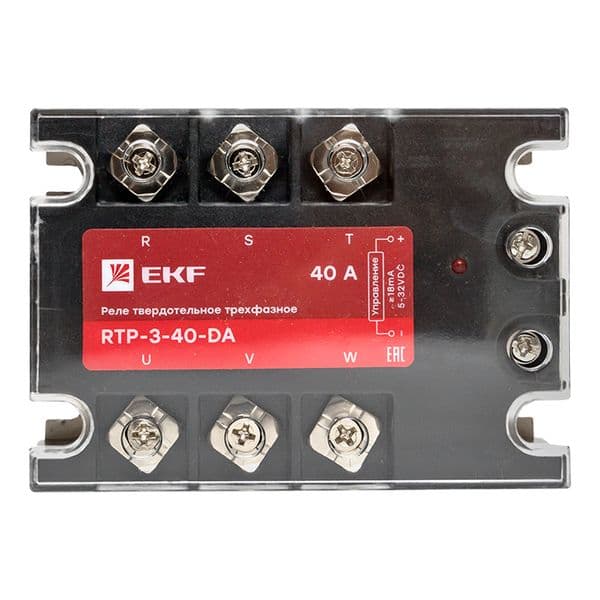 Реле твердотельное трехфазное RTP-40-DA PROxima