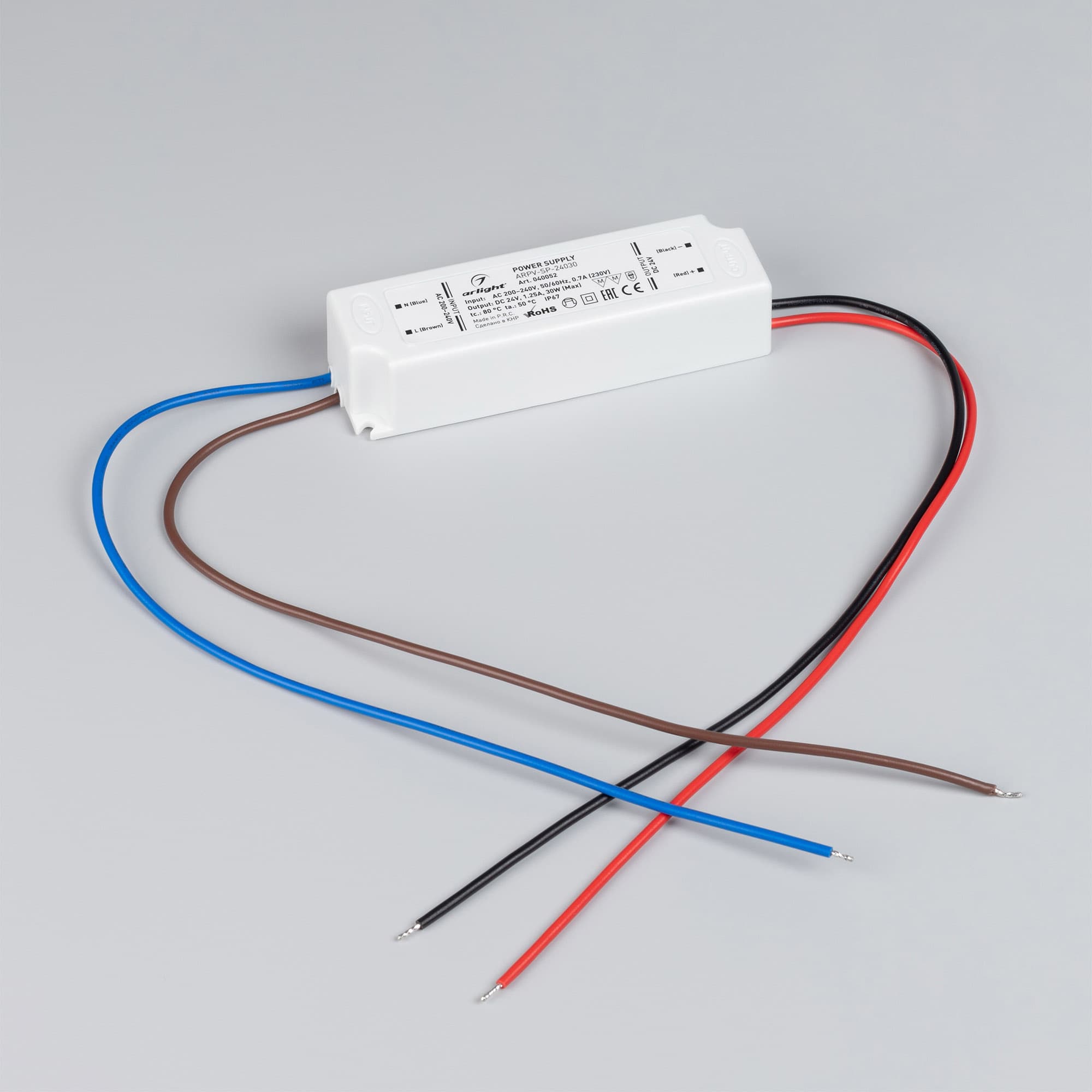 Блок питания ARPV-LG48100-LINEAR-PFC-DALI2-PD (48V, 2.08A, 100W) ( IP67 Металл, 5 лет)