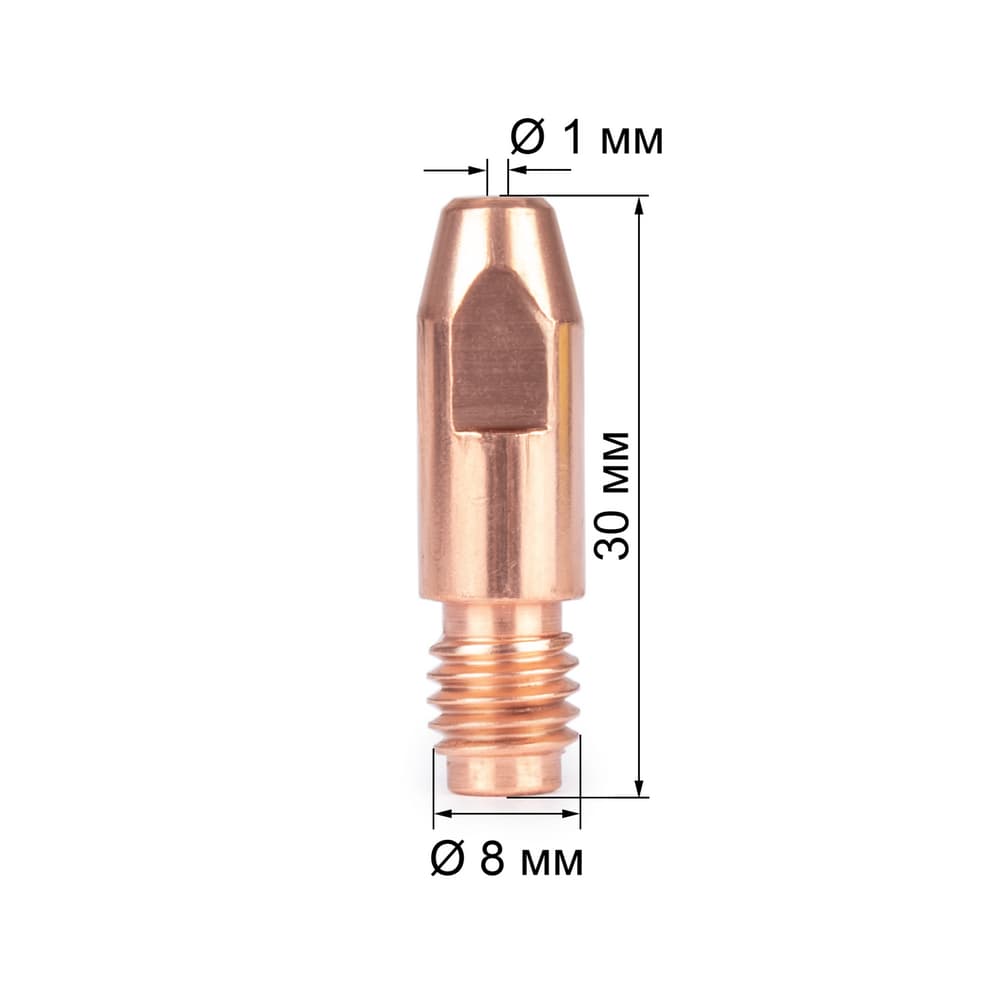 Наконечник M8х30х1.0 (140.0313/MD0005-10)