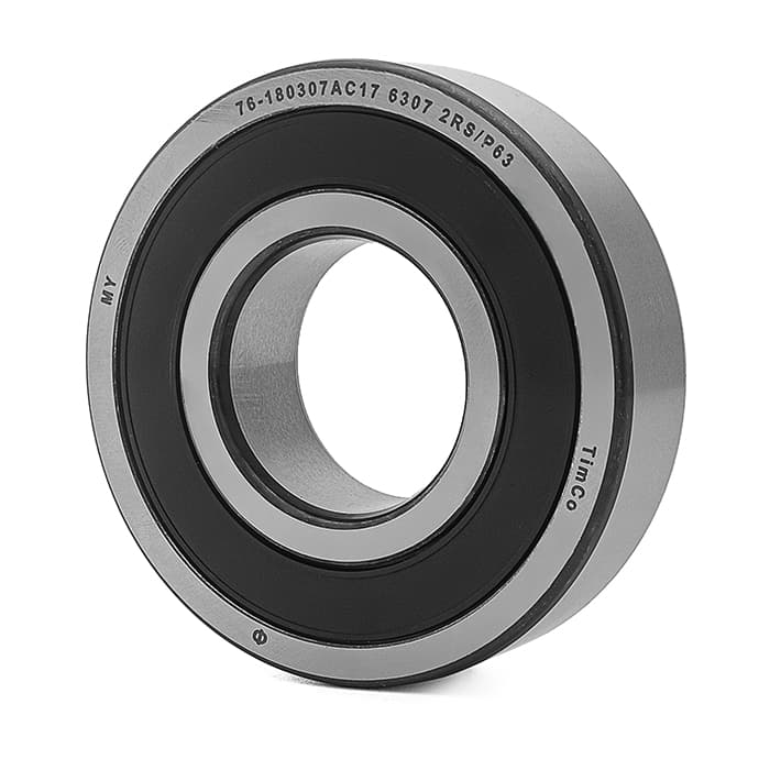 Подшипник 180307 АС17 (76кл.) (6307 2RS/P6C3) TimCo (ГОСТ)