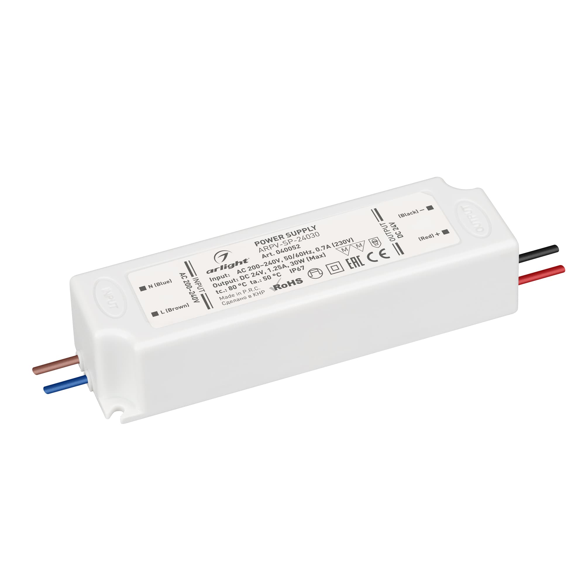 Блок питания ARPV-SP-24030 (24V, 1.25A, 30W)