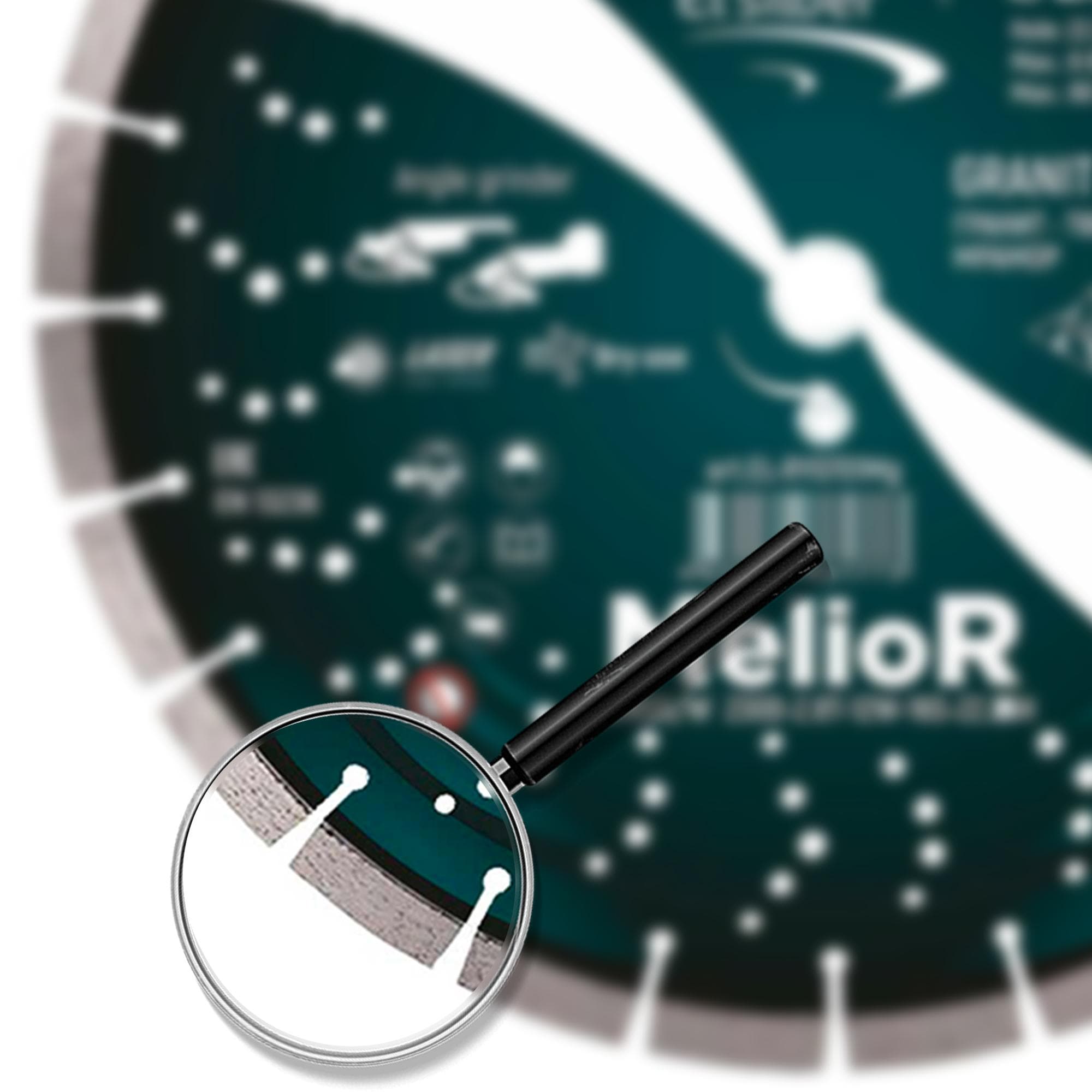 Диск алмазный отрезной 1A1RSS 230х2.8х12х22.23 мм MelioR