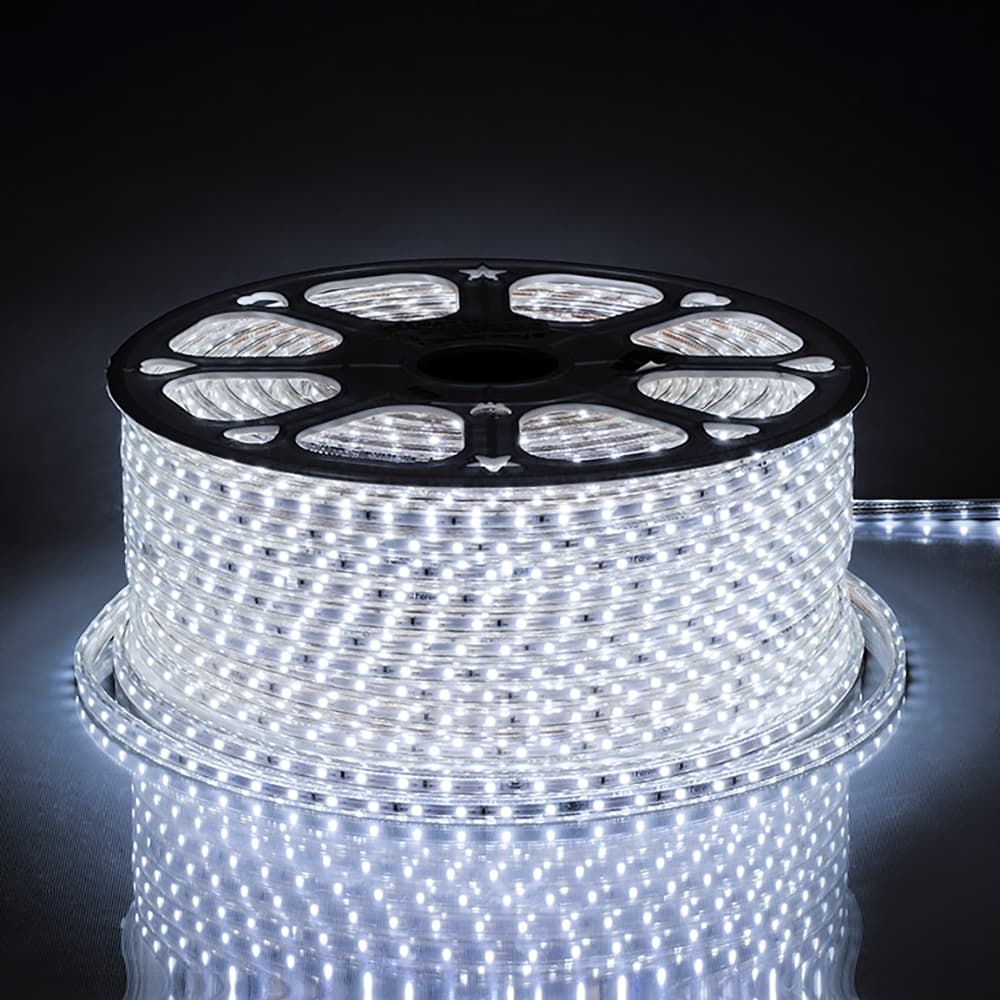 Лента светодиодная 4.4Вт/м 220В 6400К IP65 60LED/м LS704