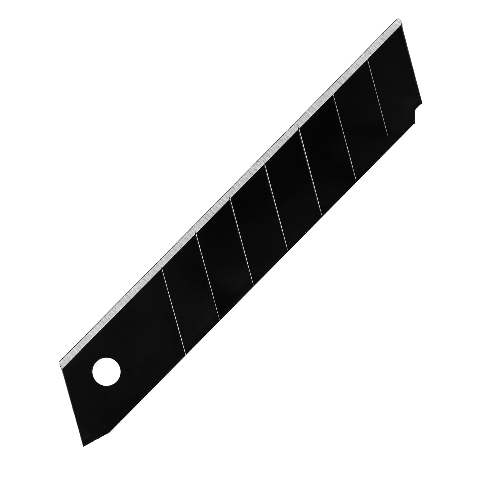 Лезвия, 18 мм, сталь SK5, black, 10 шт