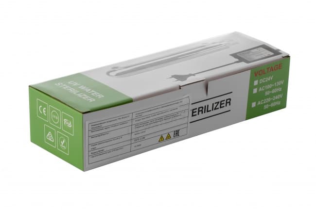 Установки обработки воды ультрафиолетом SST5 - 11w (лампа Philips)