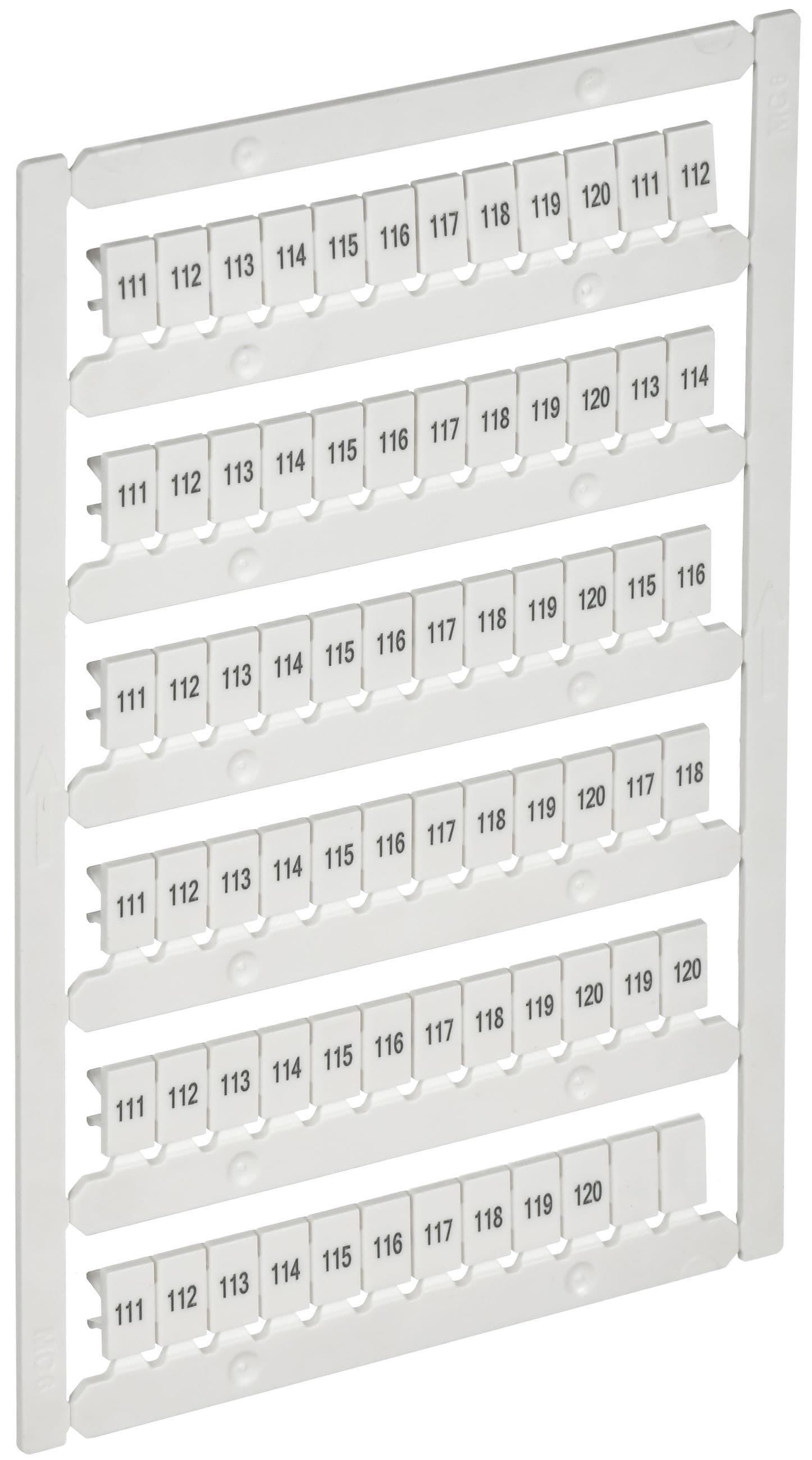 ARMAFIX Маркер для CTS/CP 4мм2 111-120 IEK
