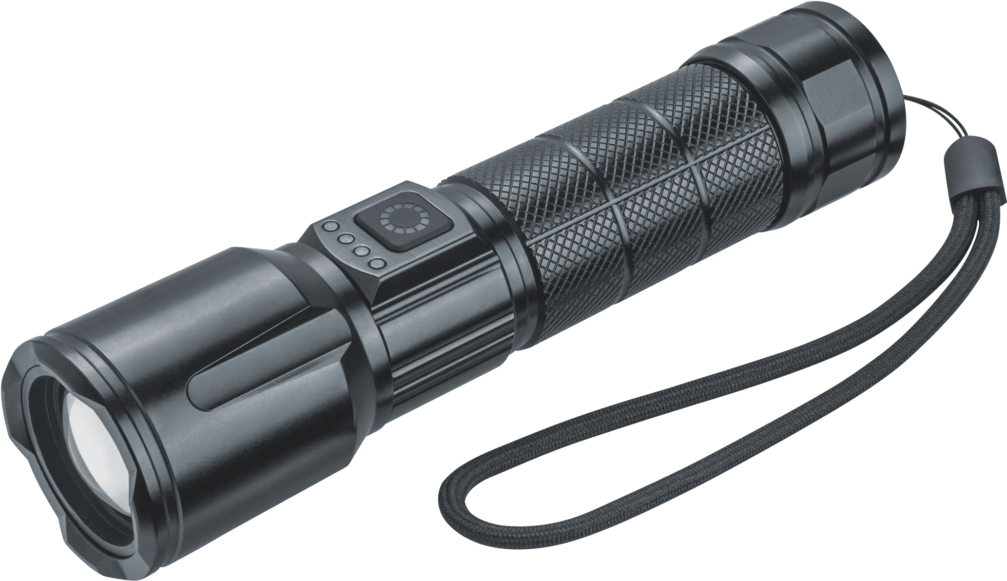 Фонарь светодиодный NPT-CM20-ACCU металлический 1 LED, 10Вт