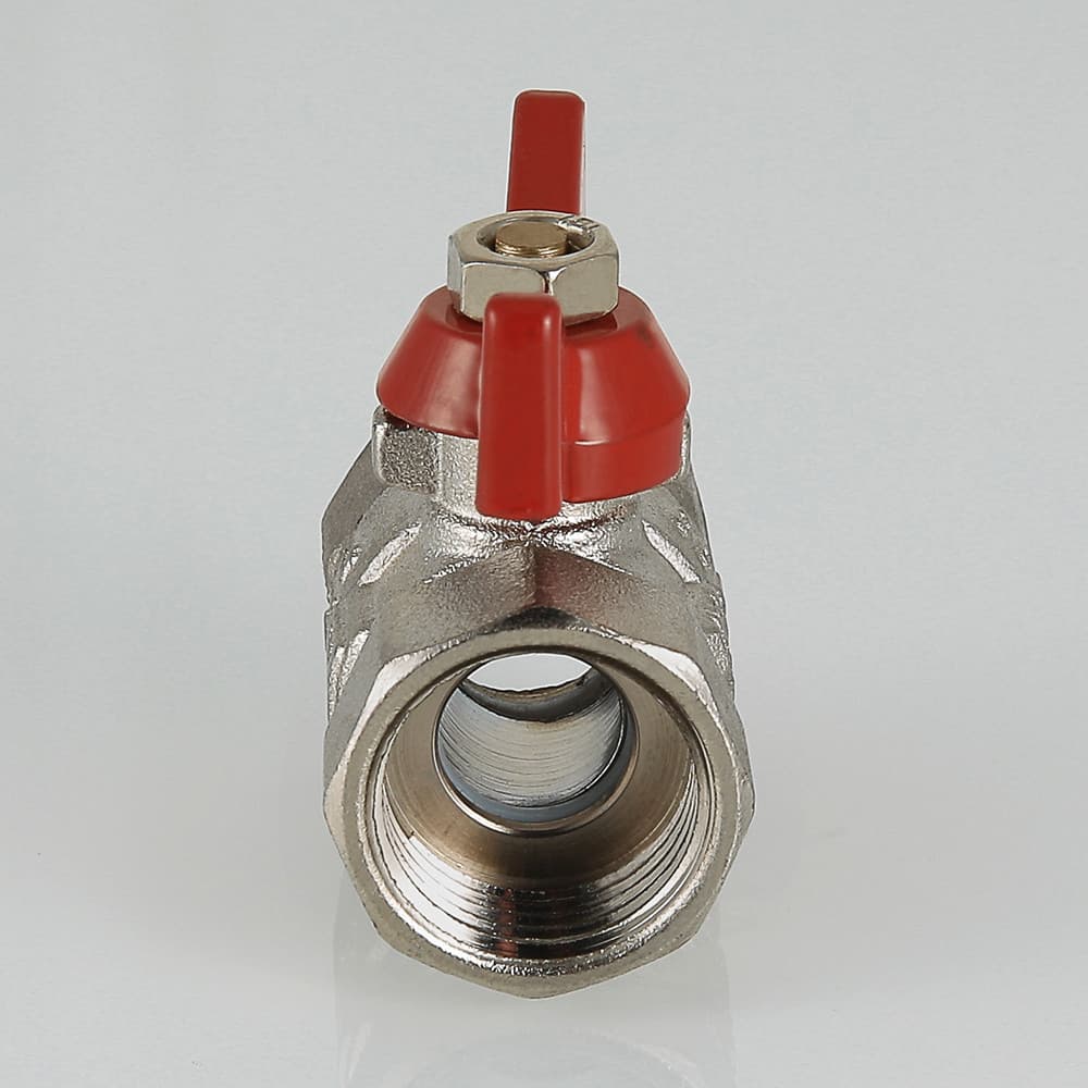 Кран шаровой 1/2' ВВ ручка бабочка COMPACT