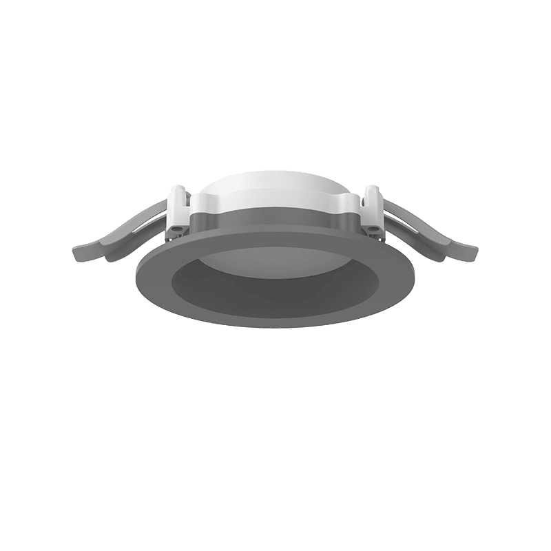 Светильник светодиодный DL-01 Pro 100 мм 10 Вт 4000 К CRI90 120х49 мм IP65/40 RAL7045 серый муар с рассеивателем опал, диммируемый по протоколу DALI