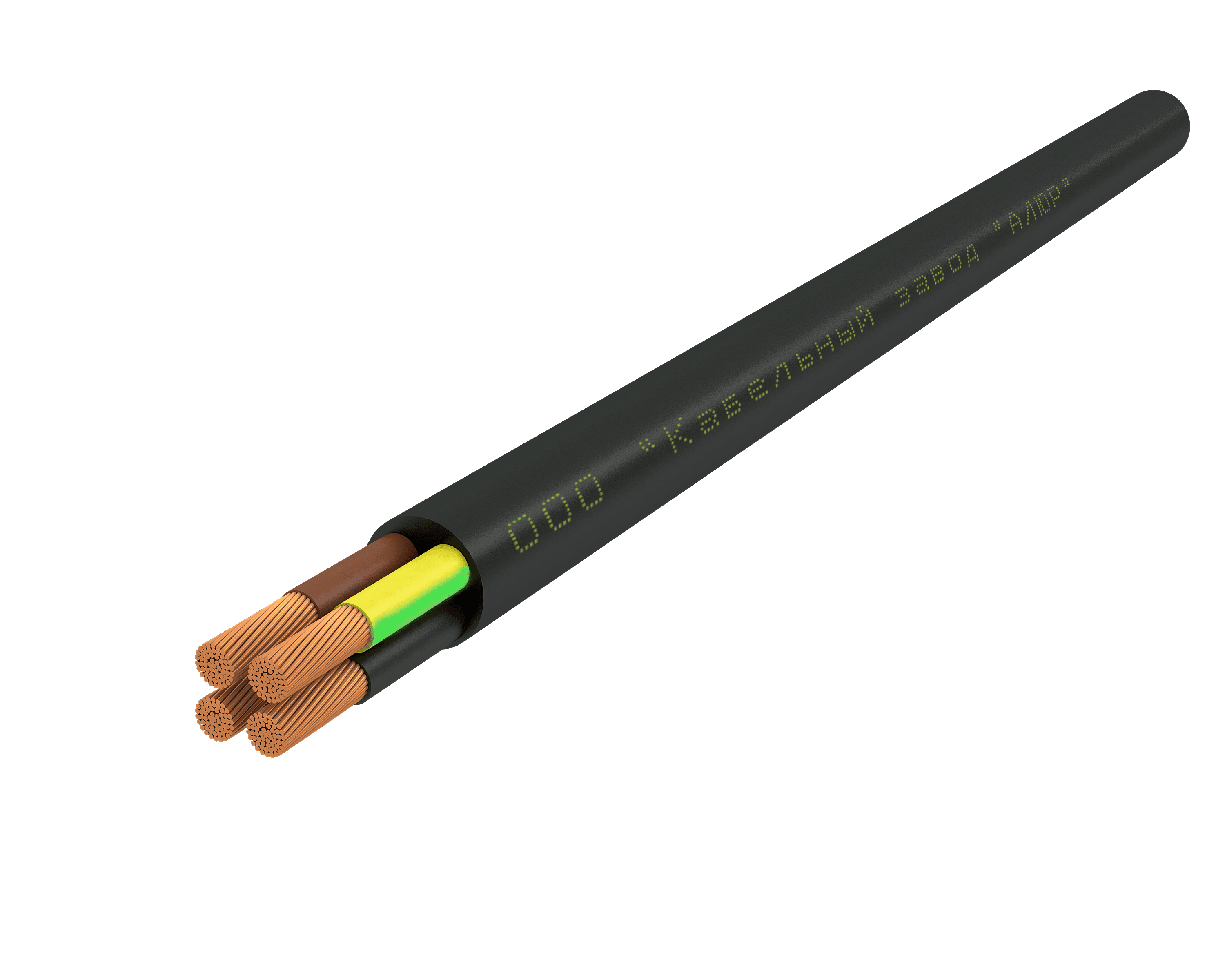Кабель силовой КГТП 4х0.75(PE)-380/660-2бух