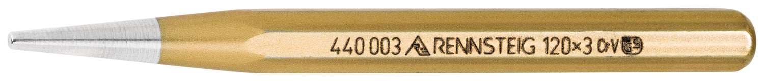 Пробойник DIN 6458 тип B, 3 мм, 10X120 мм, 8-гранный профиль