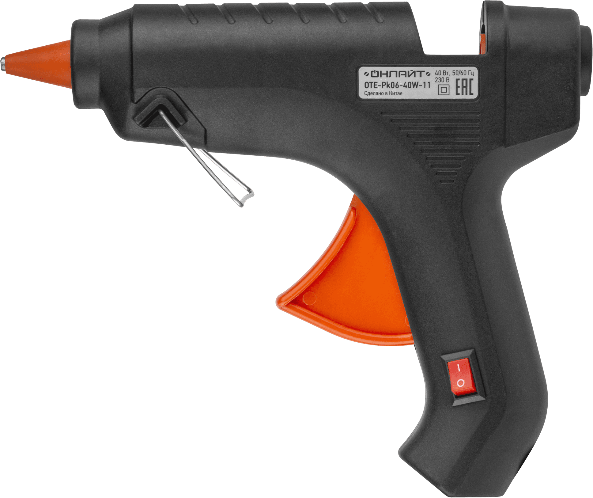 Пистолет клеевой OTE-Pk06-40W-11 (40 Вт, 11 мм)