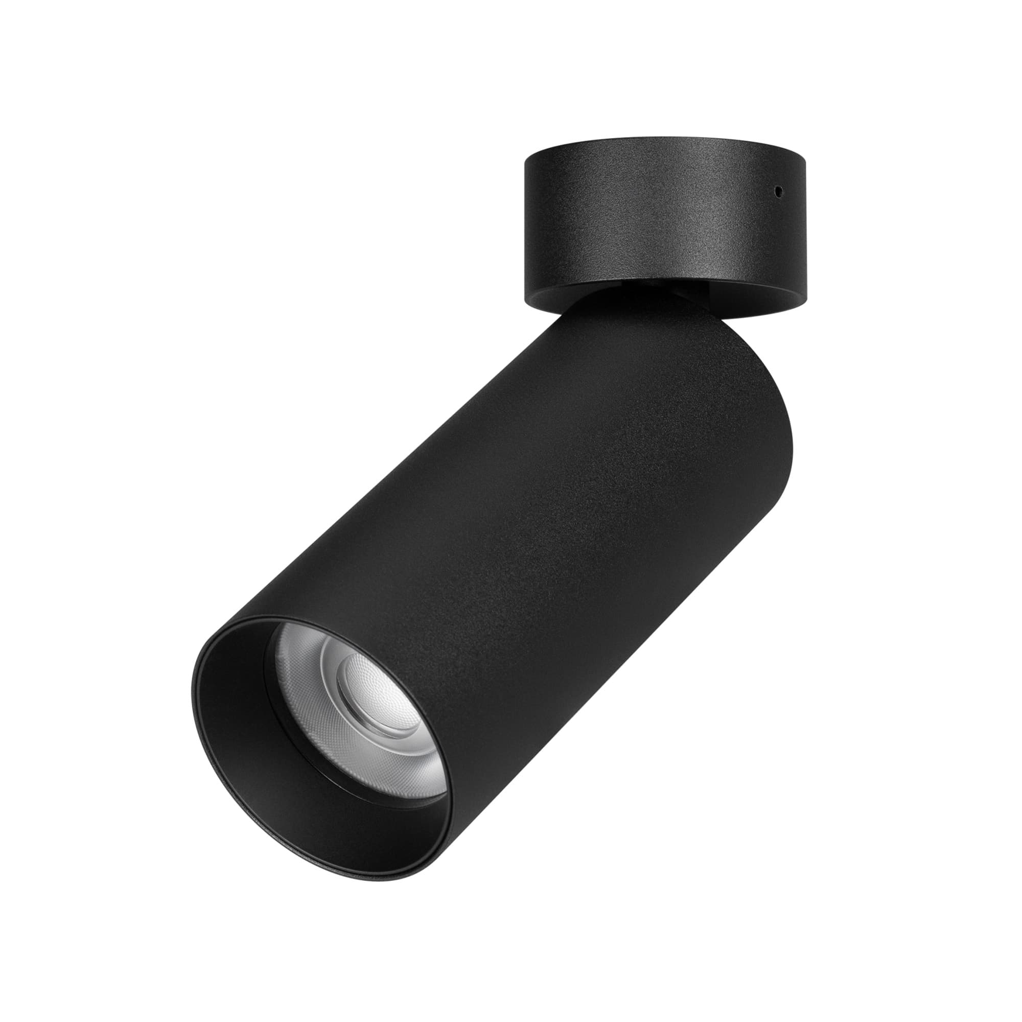 Светильник SP-GABI-SURFACE-FLAP-R50-9W Day4000 BK 36 deg 230V IP40 металл 5 лет