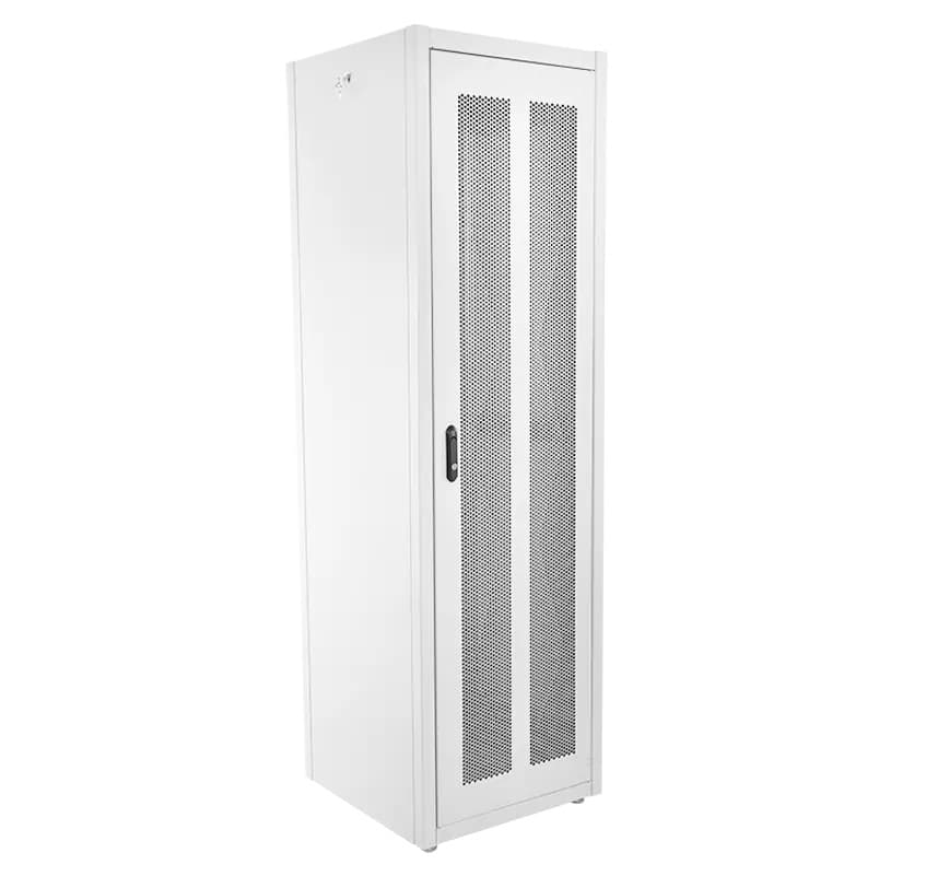 Шкаф телекоммуникационный напольный ЭКОНОМ 42U (600x600) дверь перфорированная 2 шт.