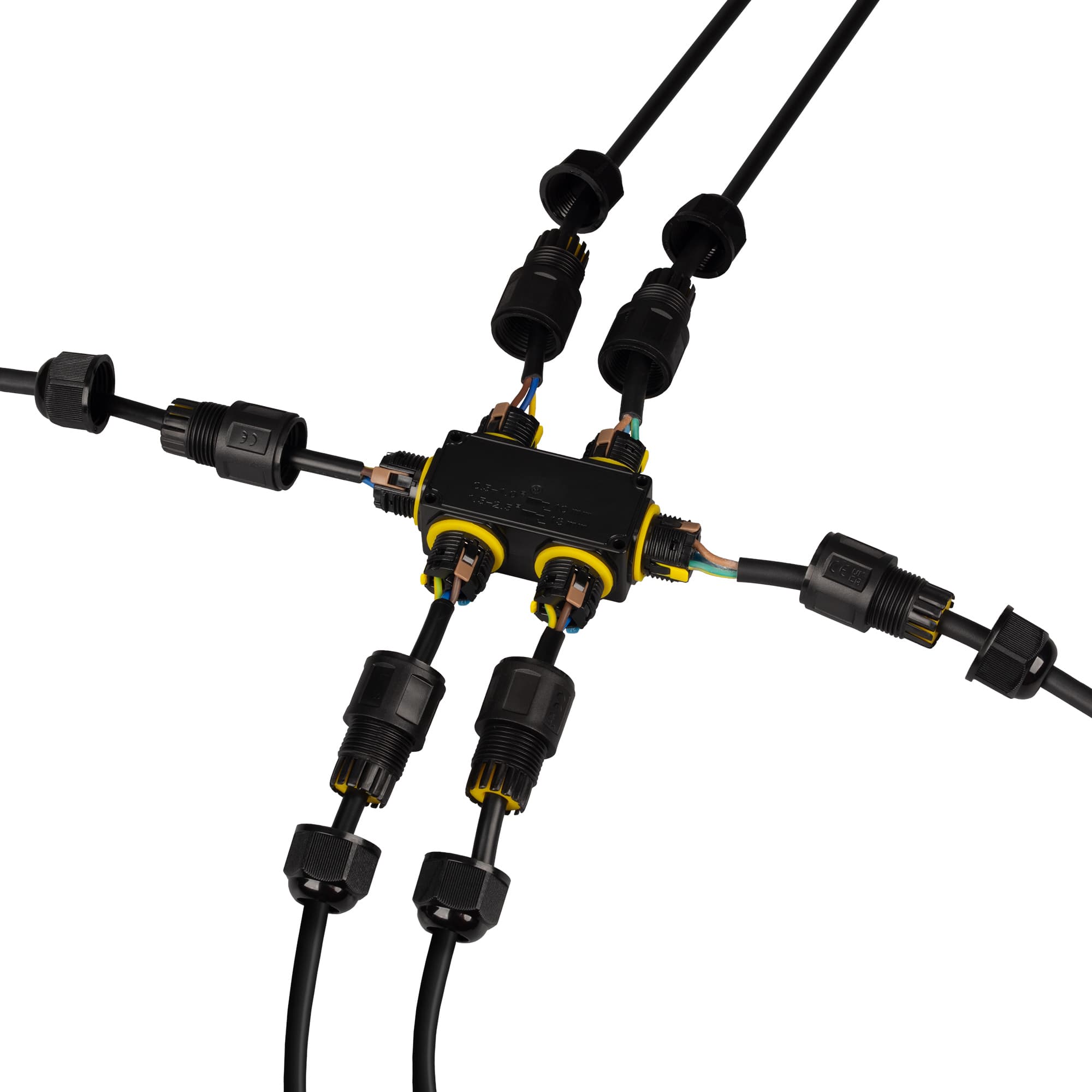 Коннектор NEO-GERM-3pin-TT-WTW, 4-8mm, IP68