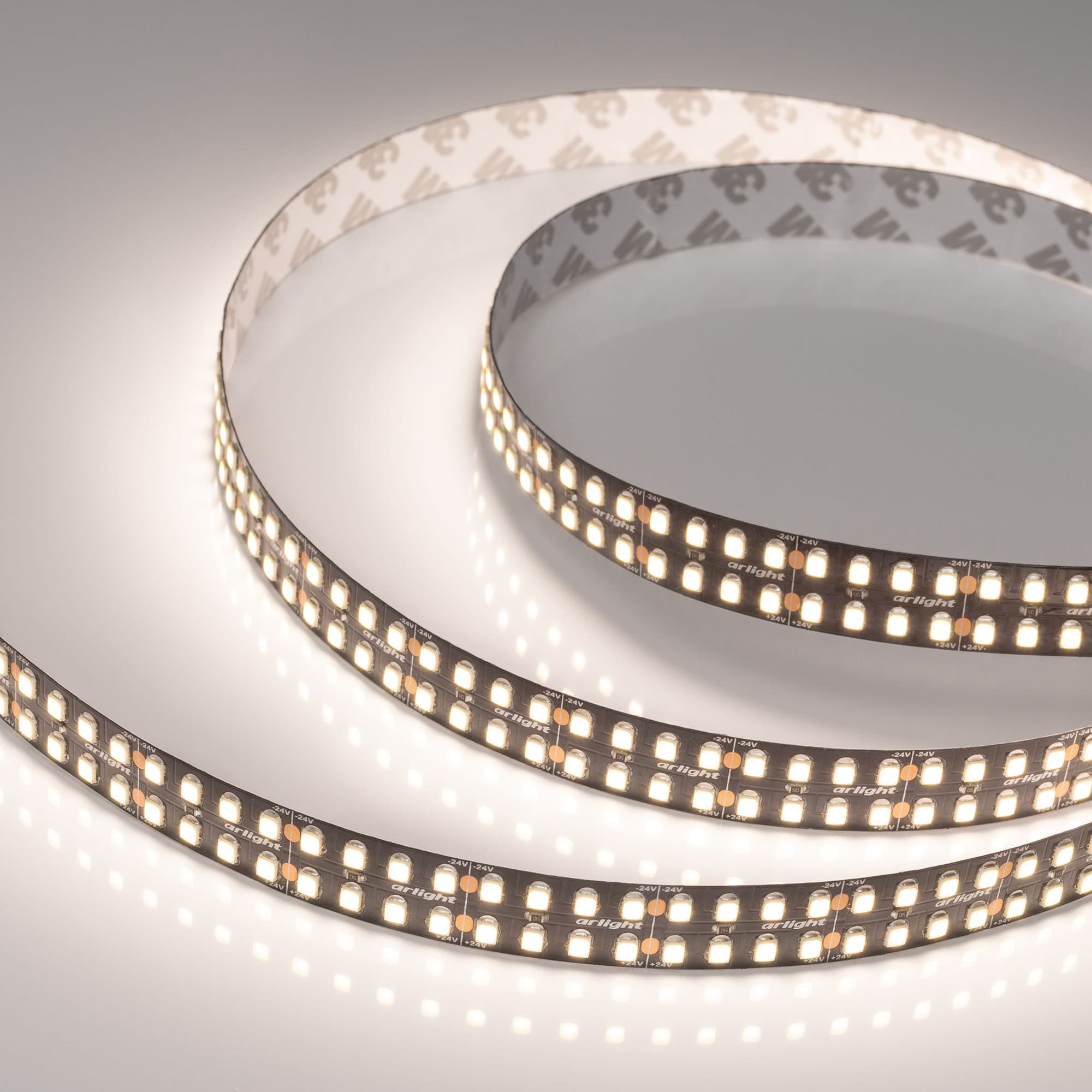 Лента светодиодная 24 Вт/м 24В 4000K IP20 320LED/м RT-A320-15mm SMD 2835 5 м