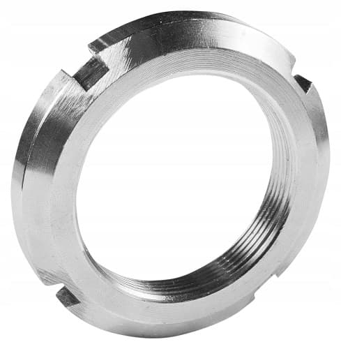 DIN 981 Гайка КМ28 (М140х2) круглая шлицевая