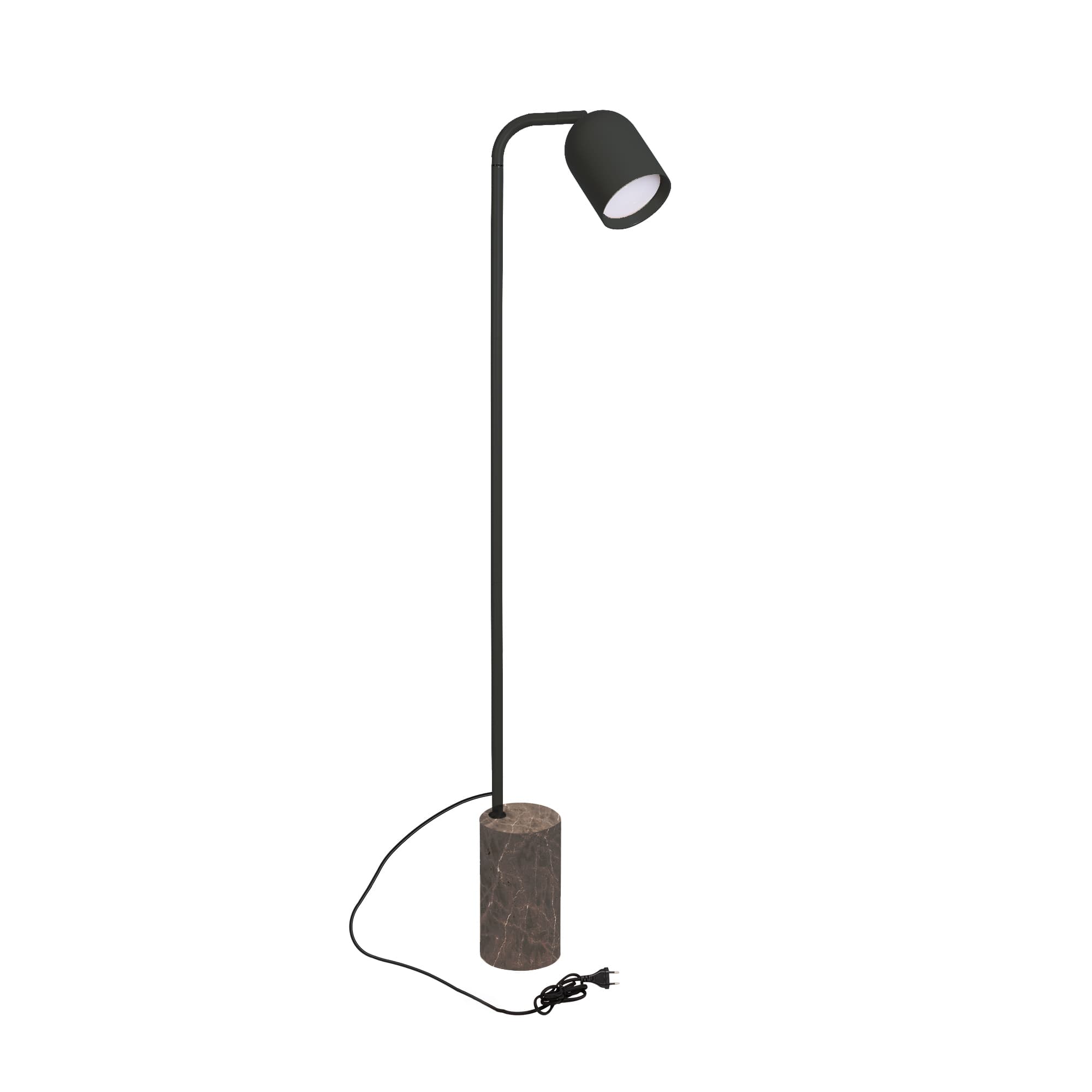 Светильник SP-MASON-FLOOR-R143-6W Warm3200-MIX CF, 120 deg, 230V, IP20, мрамор, 5 лет