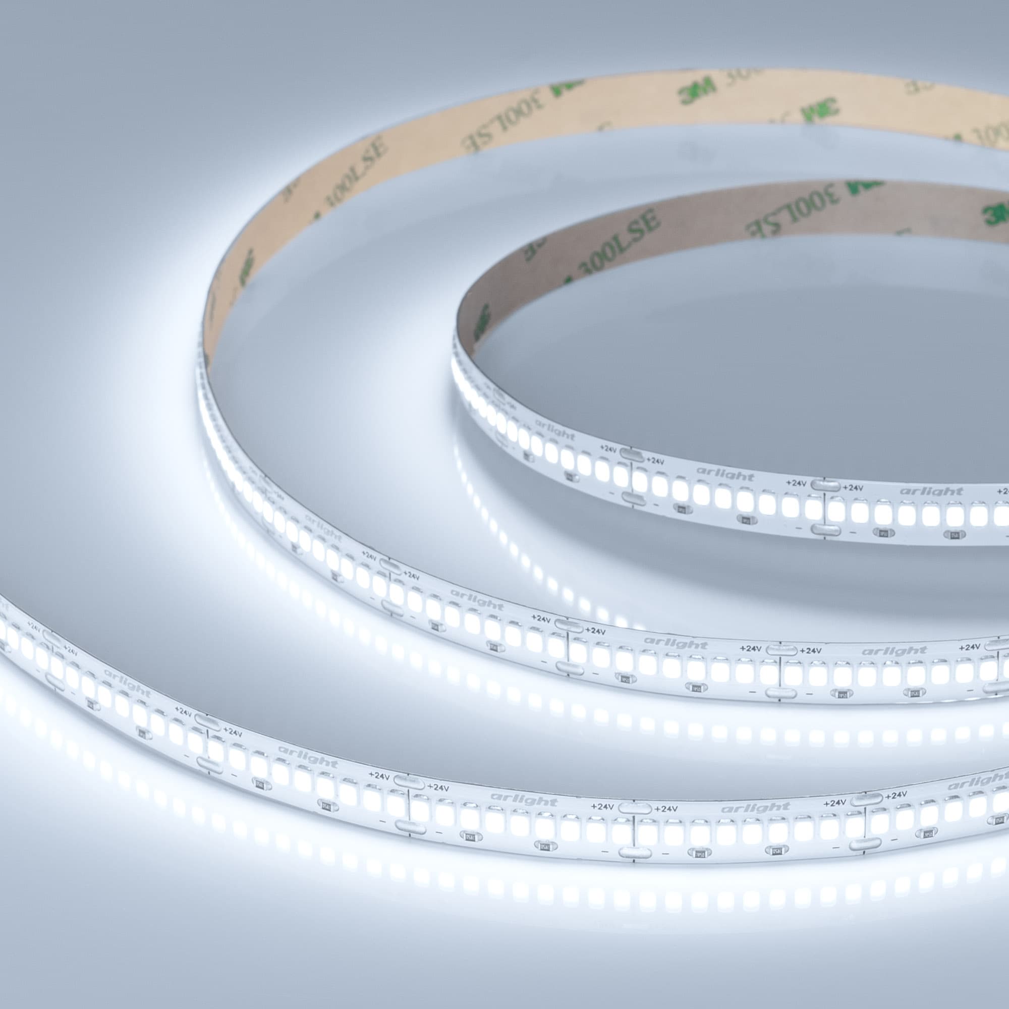 Лента светодиодная 17 Вт/м 24В IP20 6000K 288LED/м ULTRA-A288-10mm SMD 2835 5 м