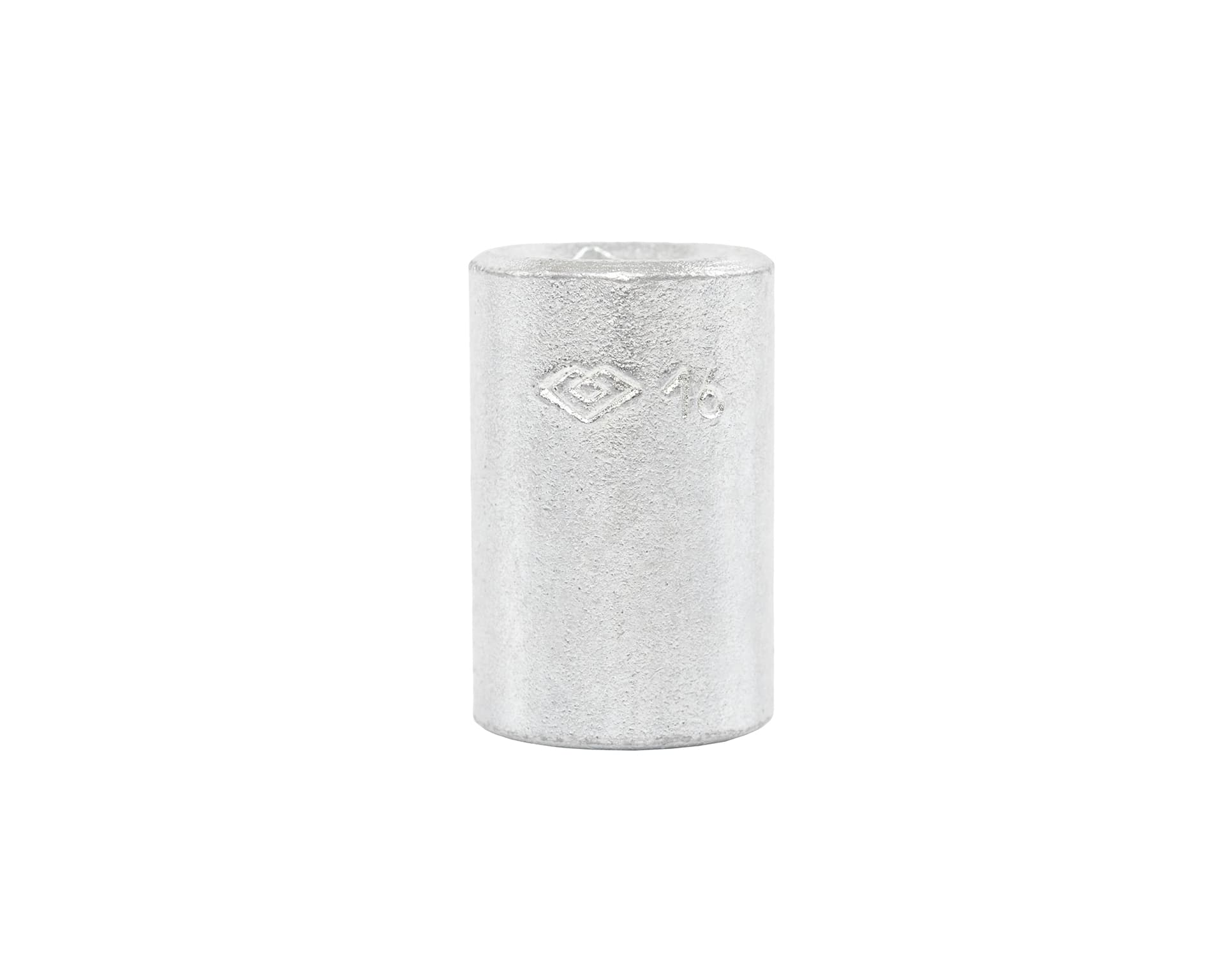 Головка торцевая сменная 16 оцинкованная 1/2''
