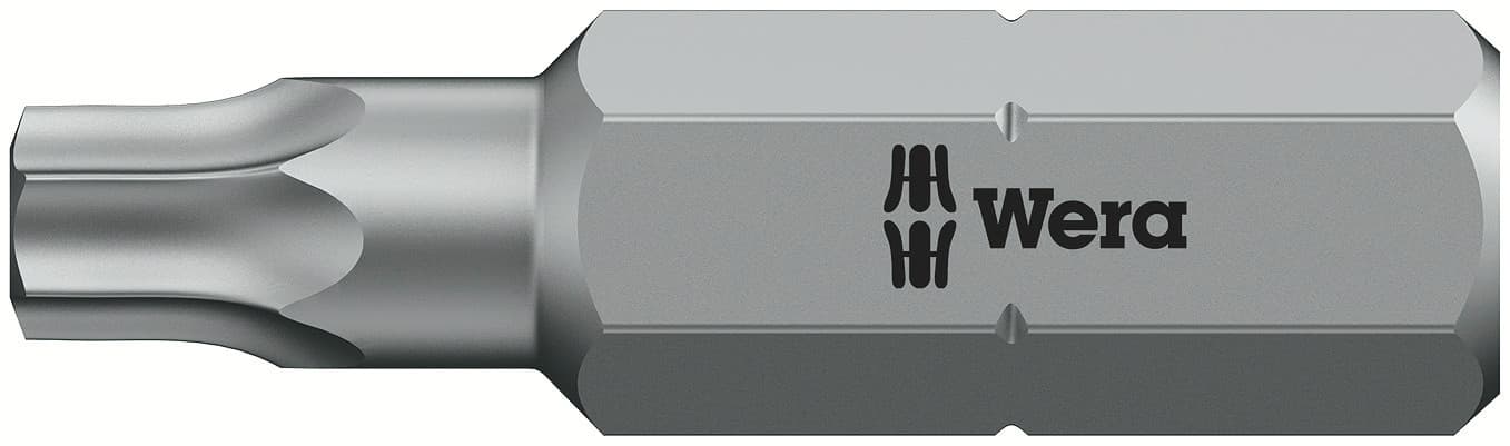 Бита 867/1 Z TORX BO с отверстием под штифт вязкая твердость хвостовик 1/4 C 6.3 TX 20X25 мм
