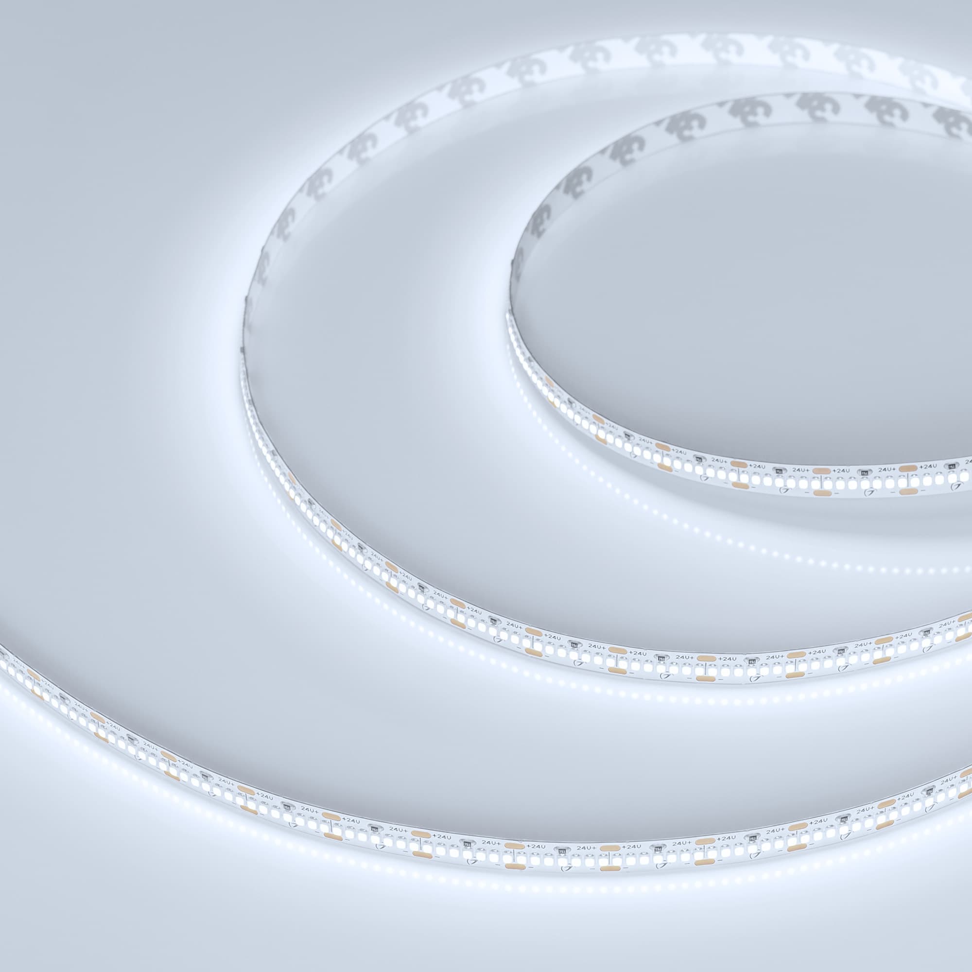 Лента светодиодная 9,6 Вт/м 24В IP20 6000K 420LED/м MICROLED-M420-8mm SMD 2216 5 м