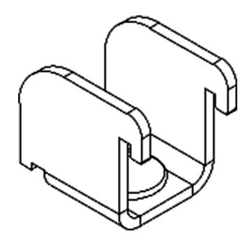 Скоба крепления шинопровода LINEBAR