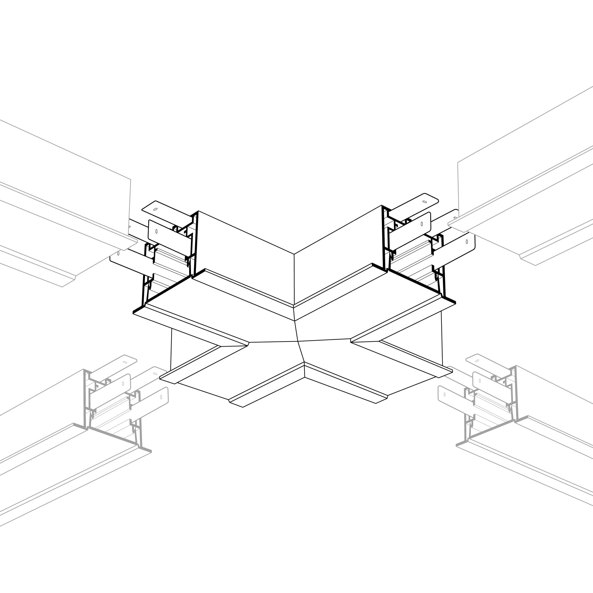 Экран ARH-WIDE-(B)-H20-2000 RCT Clear-PM (ARL, Пластик)