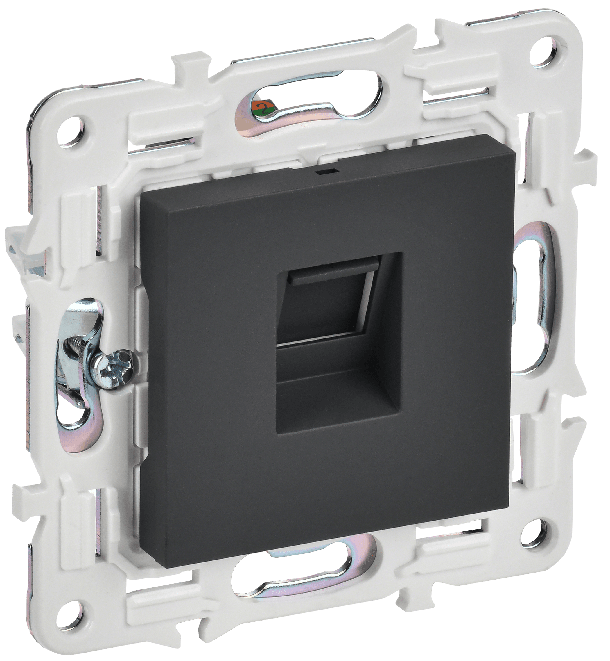SKANDY Розетка компьютерная RJ45 кат.6 SK-K02G графит IEK