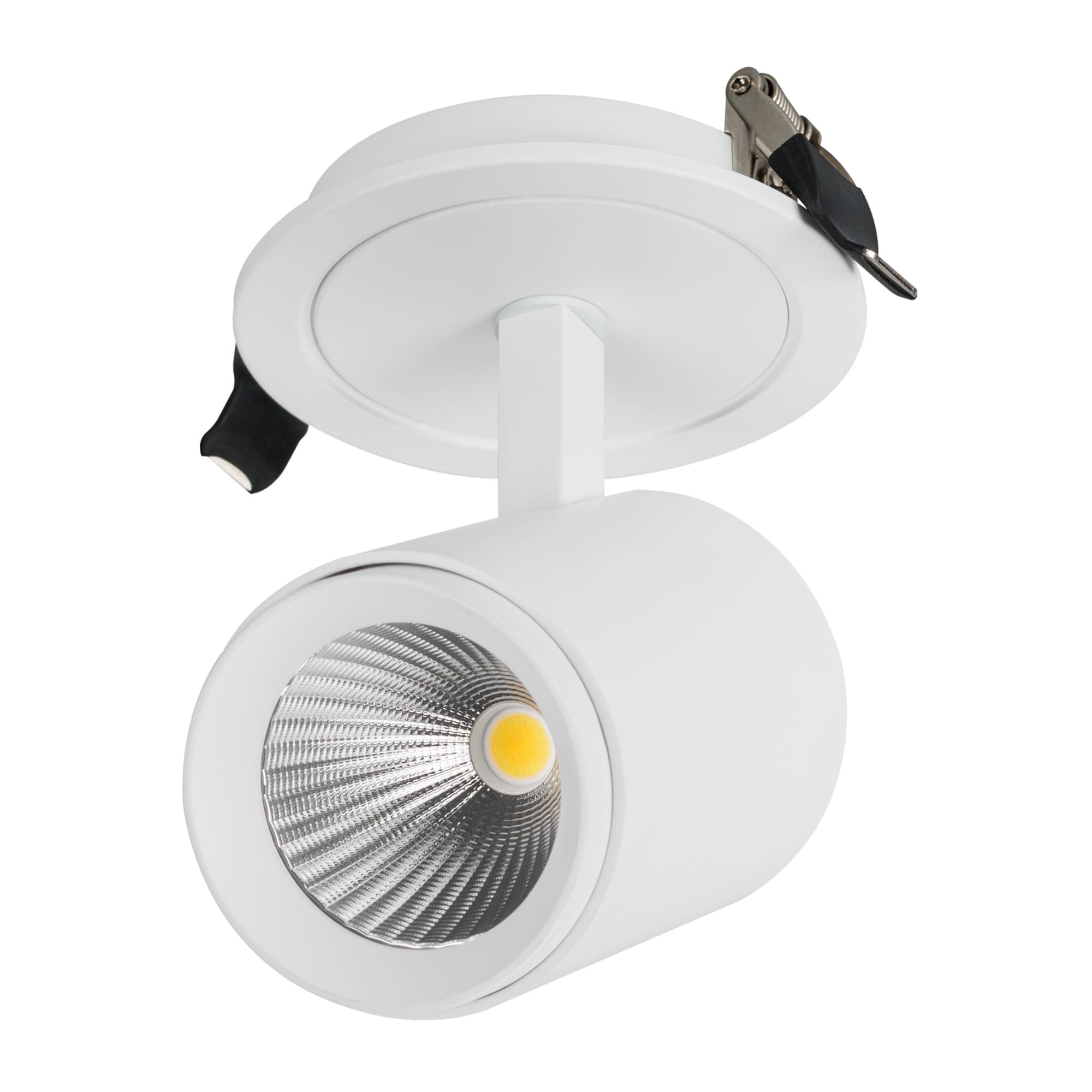 Светильник LGD-LUMOS-R62-9W Warm3000 WH 25 deg IP20 металл 3 года