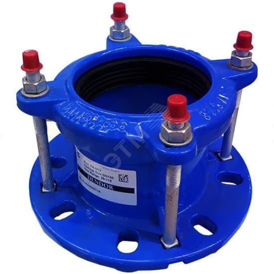 Фланец ПФРК обжимной универсальный DN 150 (159-182) тип FA-U13 чугун